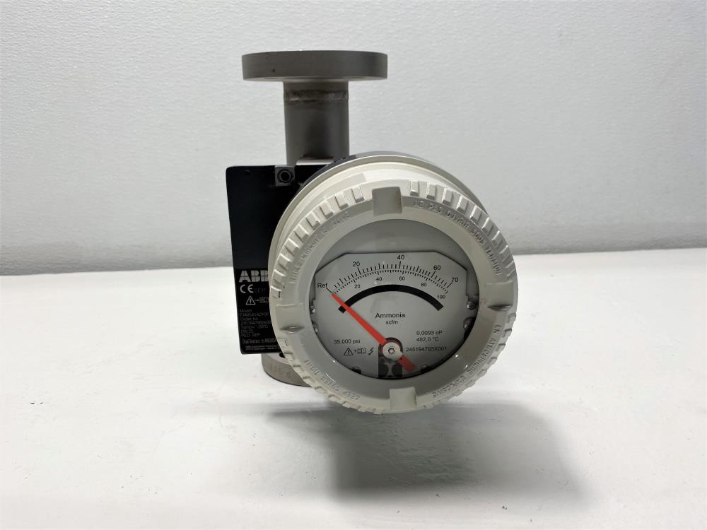 ABB 1" 150# Stainless Steel Flow Gauge Rotameter for Ammonia FAM541A2Y0F1